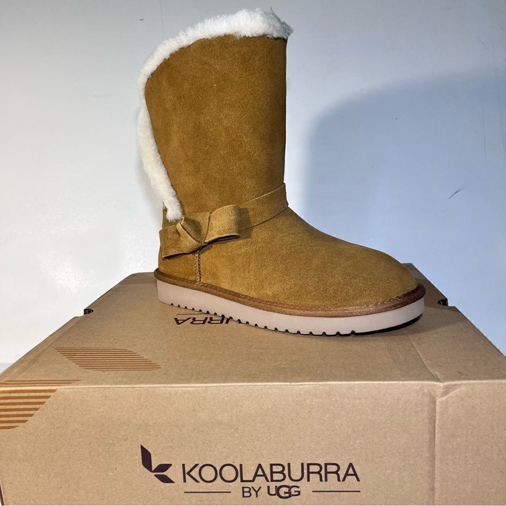 Koolaburra by UGG Arlena Suede Bow Short Boots